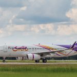 UDONTHANI, THAILAND – AUGUST 12, 2015:Air plane Aisbus A320-232(